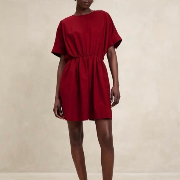 Banana Republic Poplin Mini Dress size S - Picture 1 of 9